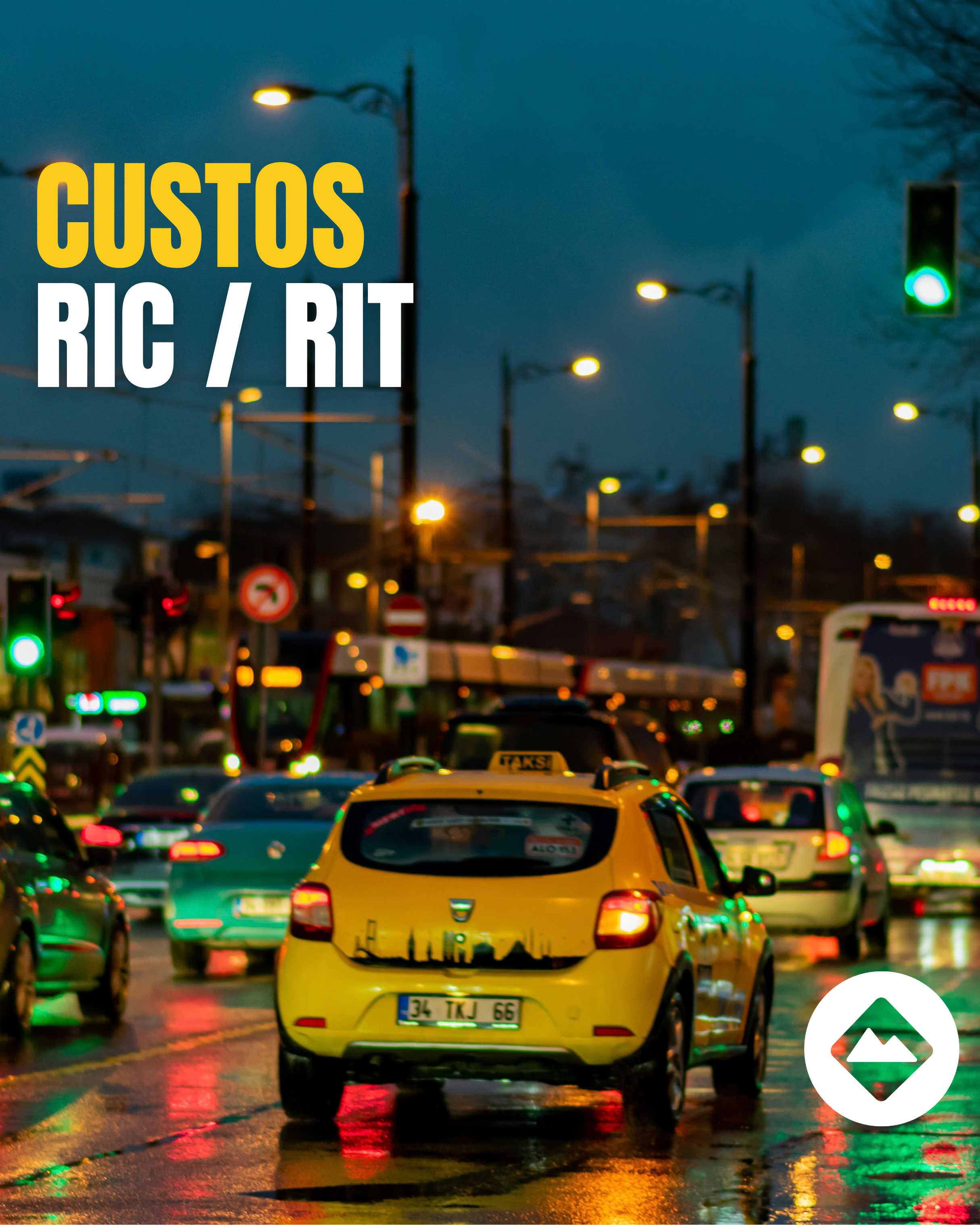 Tráfego urbano ilustrando os custos de elaboração de um Relatório de Impacto de Circulação (RIC ou RIT)