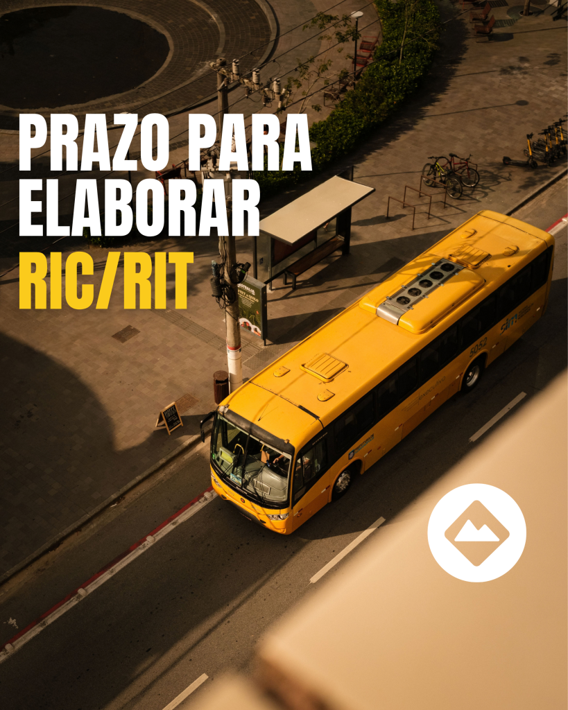 Prazo para elaboração de Relatório de Impacto de Circulação (RIC ou RIT)